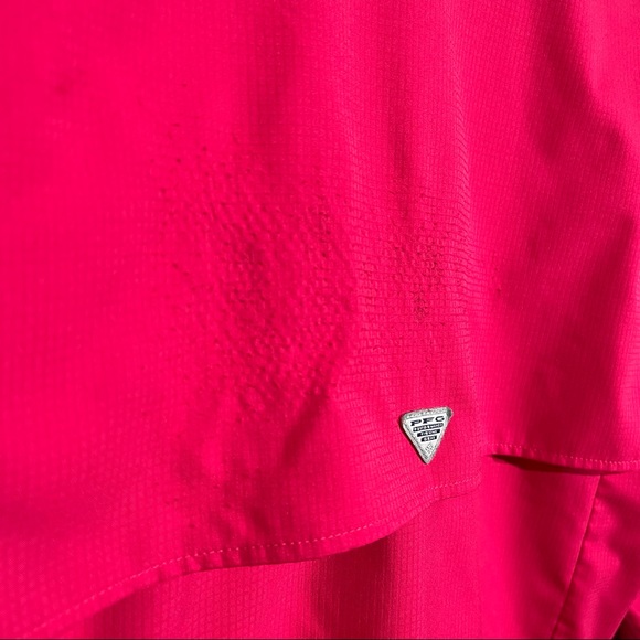 Bundle of 2 Columbia Women Large Fishing Shirt Omnishade PFG Long Sleeve Shirts - Picture 5 of 16
